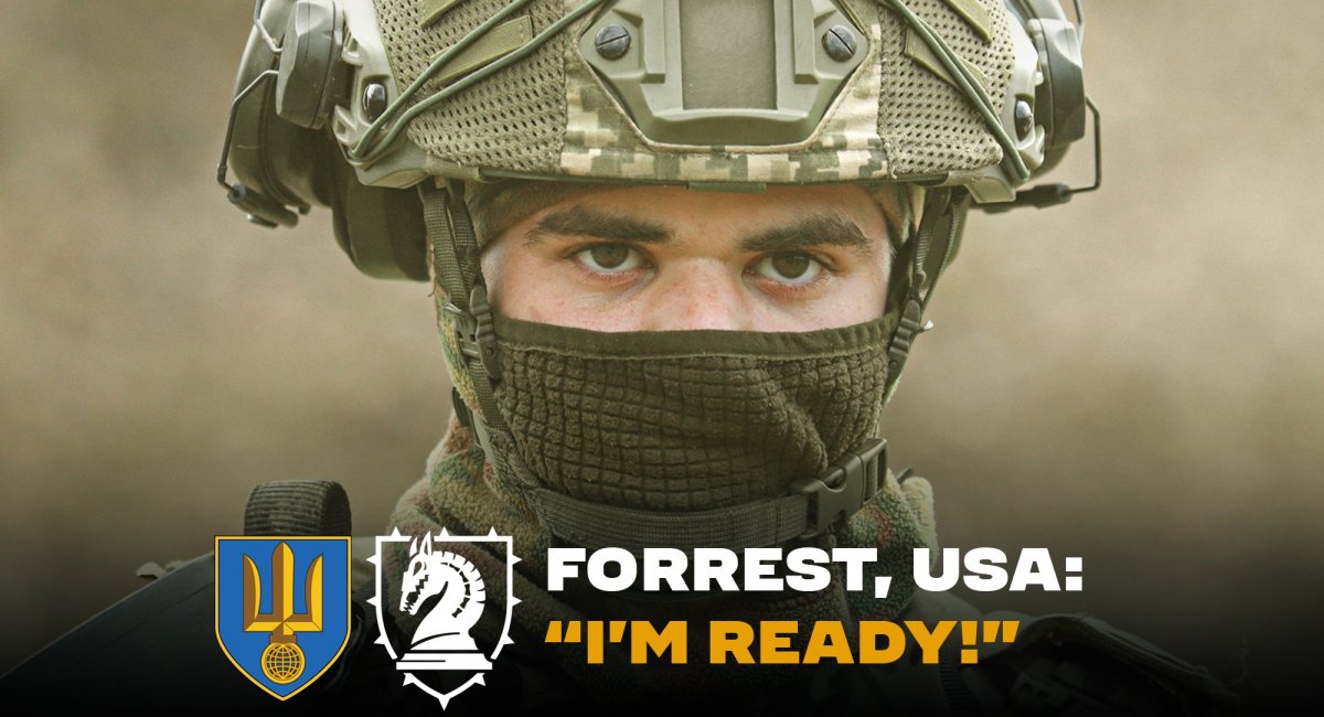 At his 28, Forrest chose to leave his homeland behind, crossing an ocean to join the 47th Mechanized Brigade “Magura” 