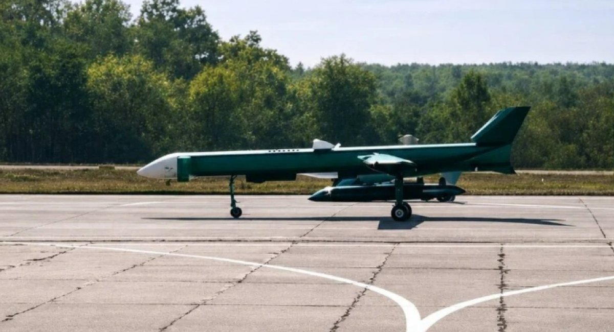 S8000 Banderol mounted on an Orion UAV