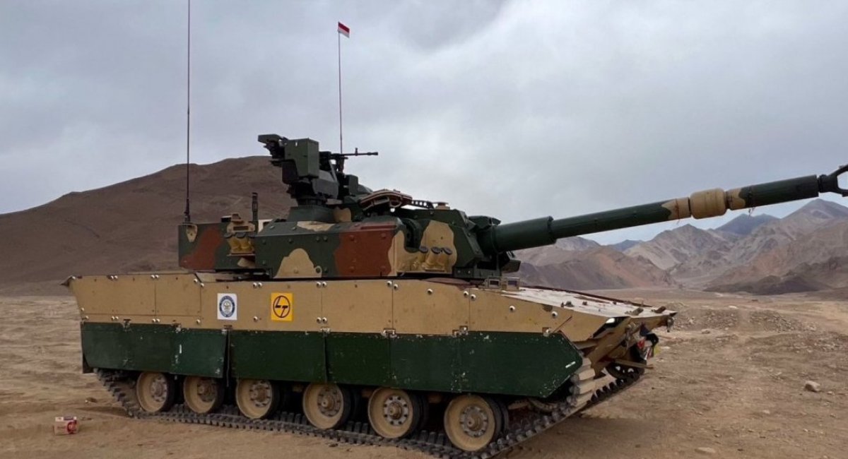 Indian Zorawar light tank / open source 