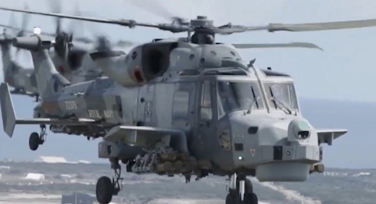 The Wildcat helicopters / screenshot from video
