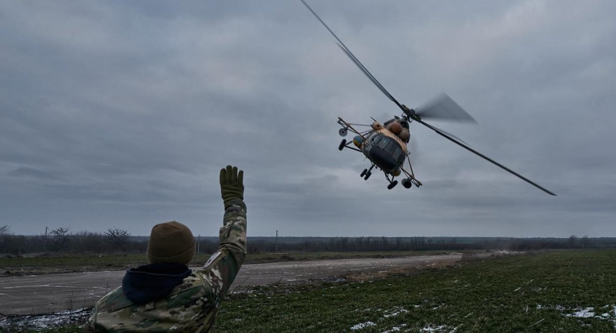 Illustrative photo: Ukrainian Mi-8 departs for a combat mission / Photo credit: Strategic Communications of the Armed Forces of Ukraine