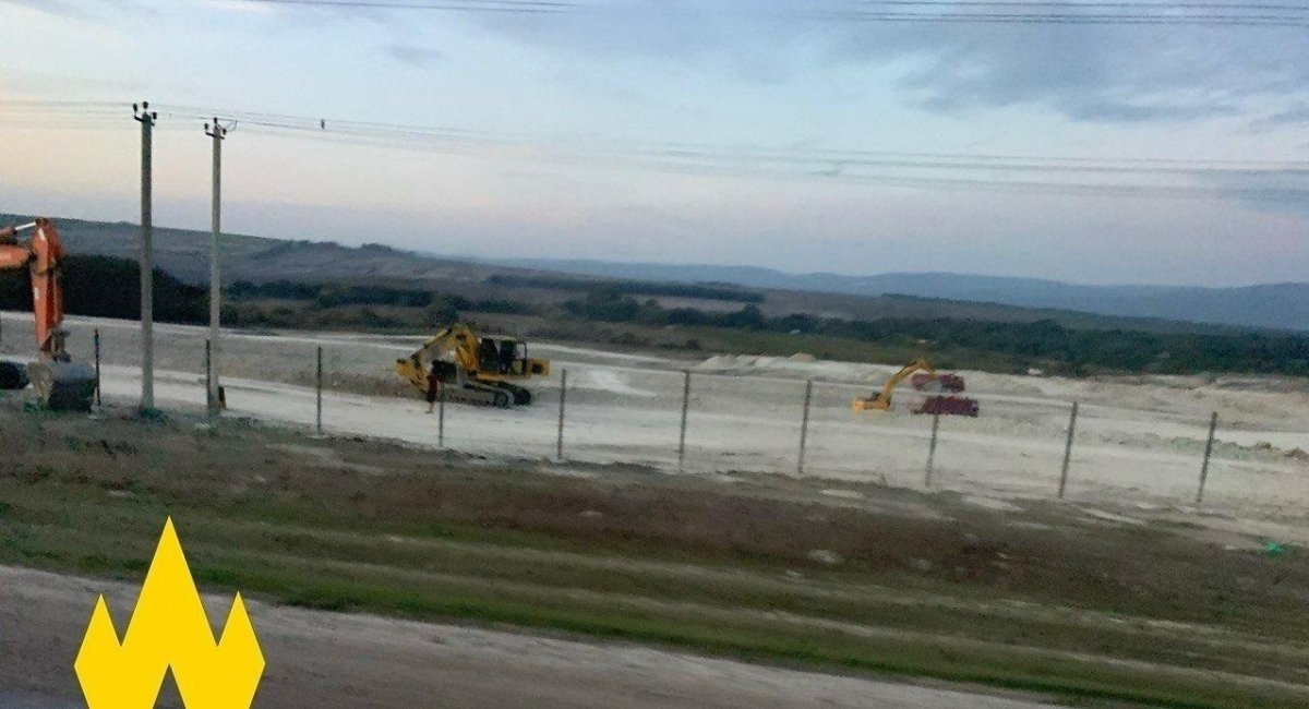 russians build new ammunition depot near Novorossiysk / Photo credit: the Atesh partisan movement