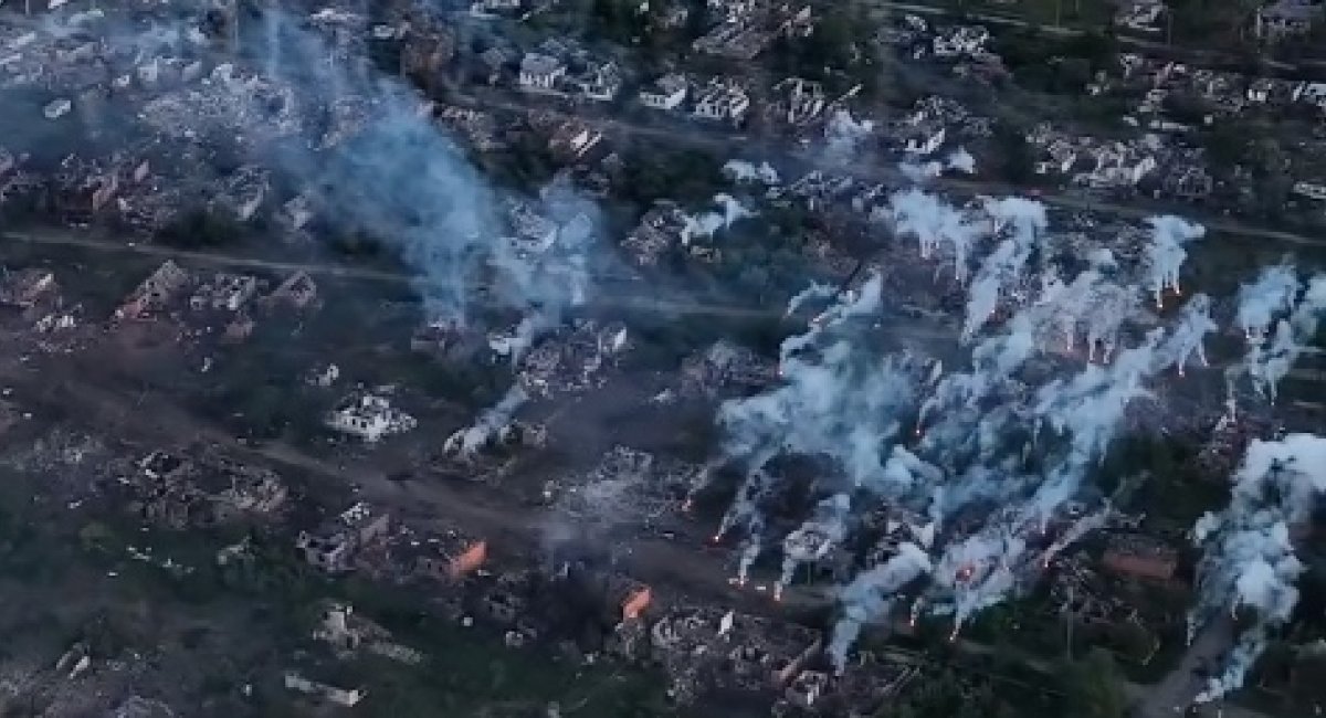 Kostiantynivka / screenshot from video 