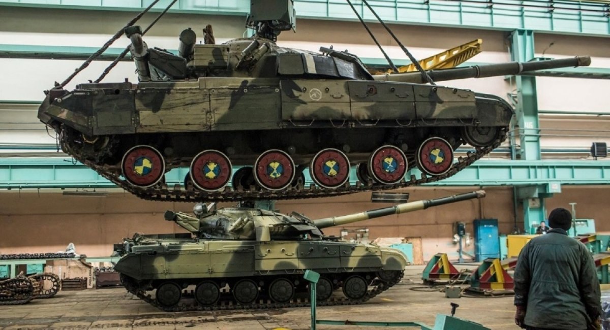 Assembly line at the Malyshev Tank Factory in Kharkiv, Ukraine /.Brendan Hoffman, Al Jazeera America