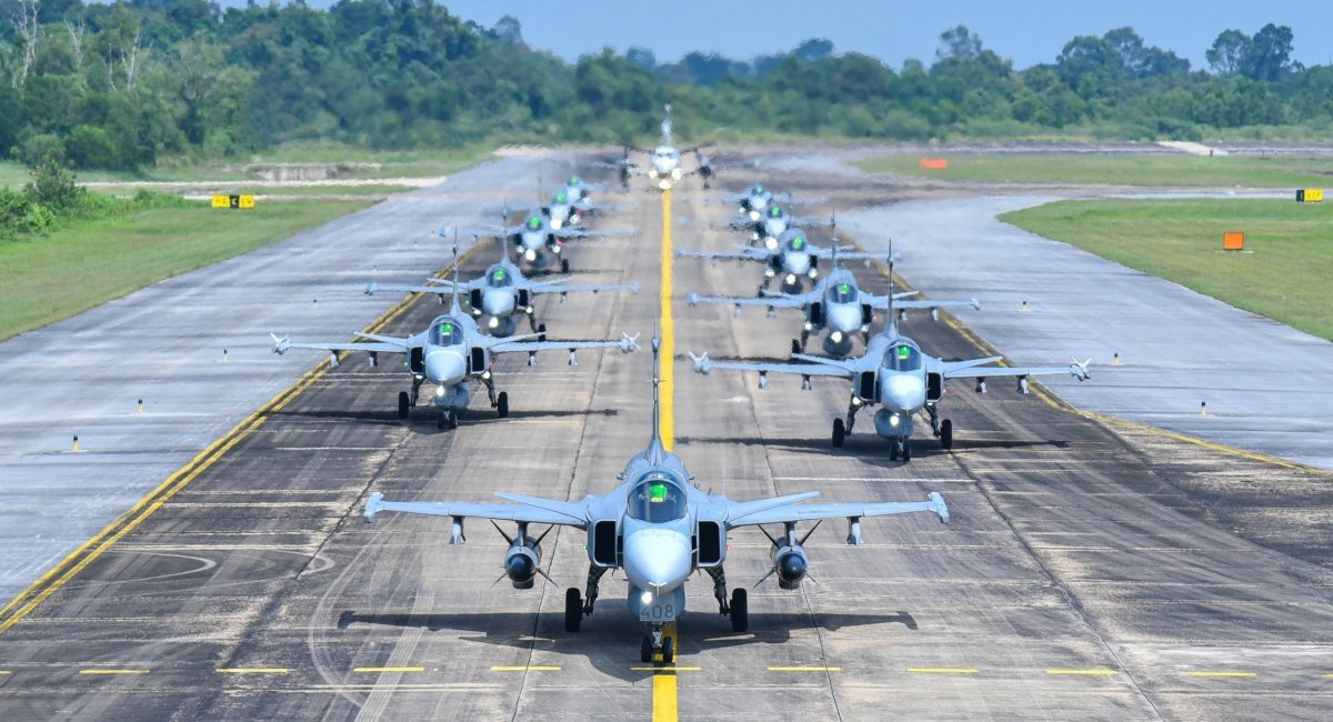 Ilustrative photo: Gripen fighters 