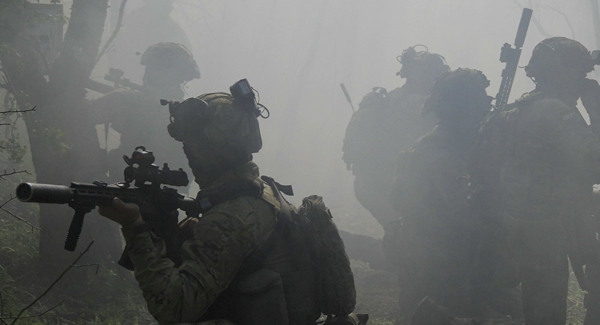 The coordinated work of drone​s crews and operators turned the enemy attack into a trap / Photo credit: 8th Special Operations Regiment of Ukraine's SOF