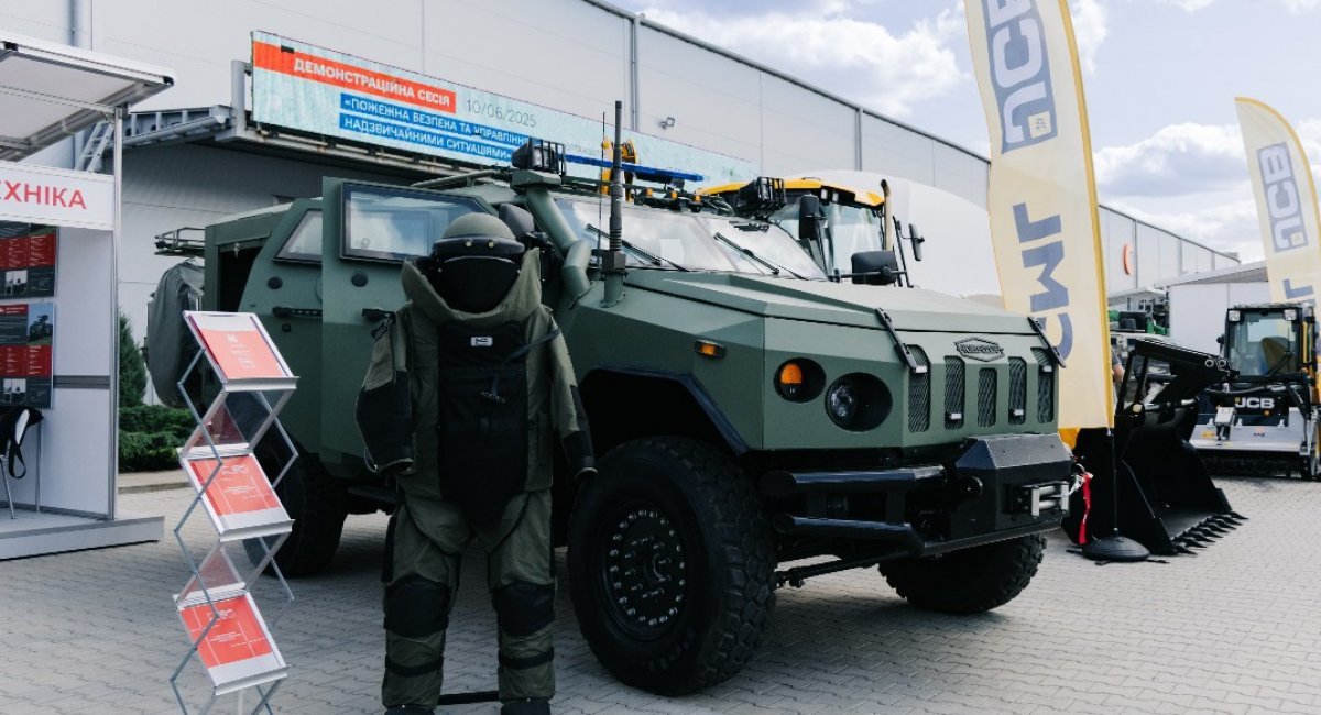 The Novator EOD vehicle / Photo credit: Ukrainian Armor