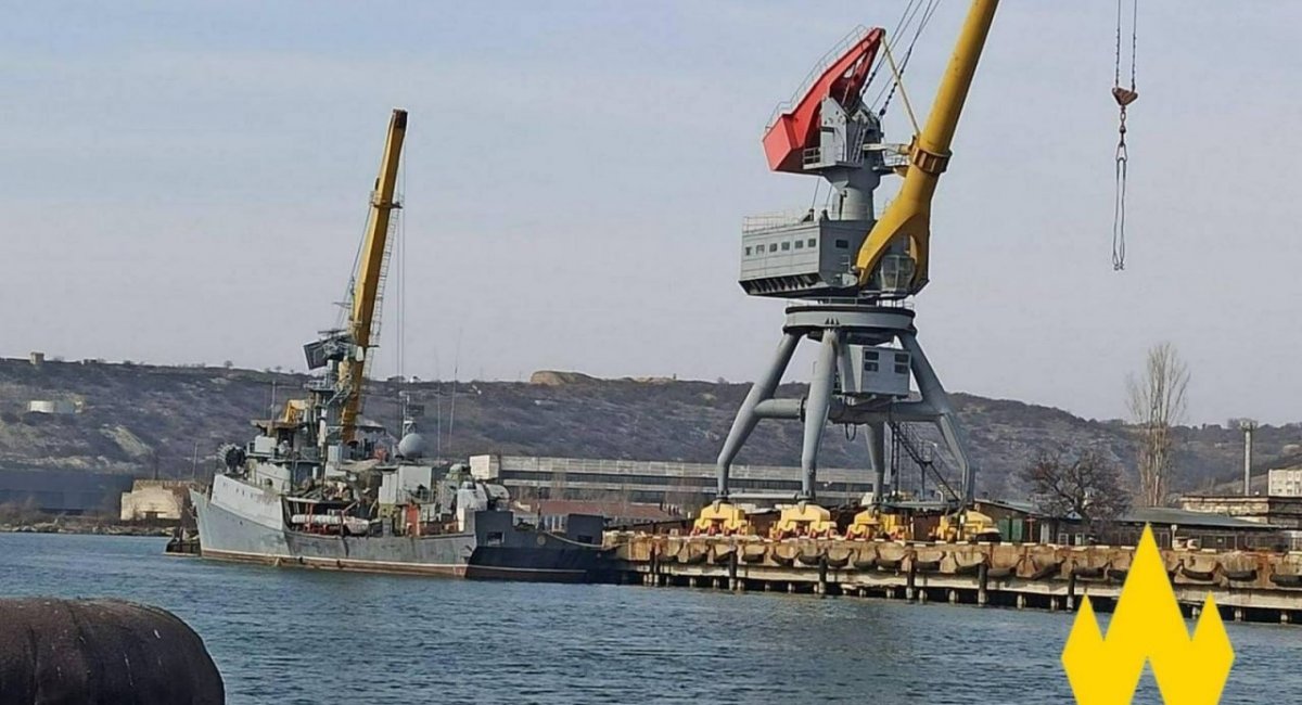 The Albatros​ Project 1124M ship / Photo credit: The Atesh movement 