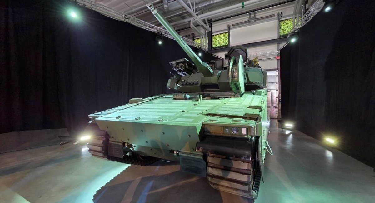 The first CV90 infantry fighting vehicle for the Czech Armed Forces / Photo credit: VOP CZ