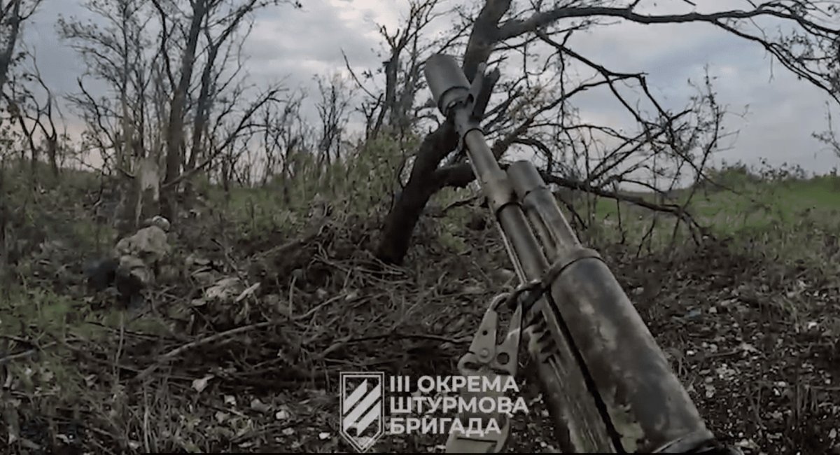 Screenshot of a video published by the 3rd Assault Brigade of the Armed Forces of Ukraine