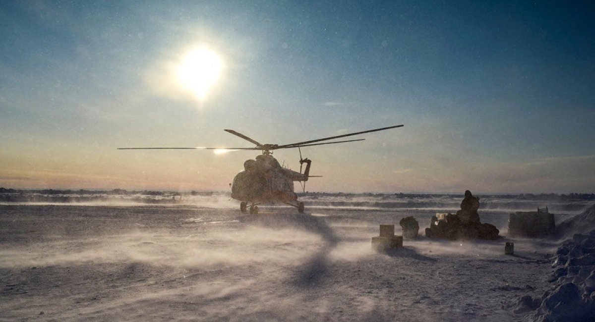 russian Mi-8 helicopter