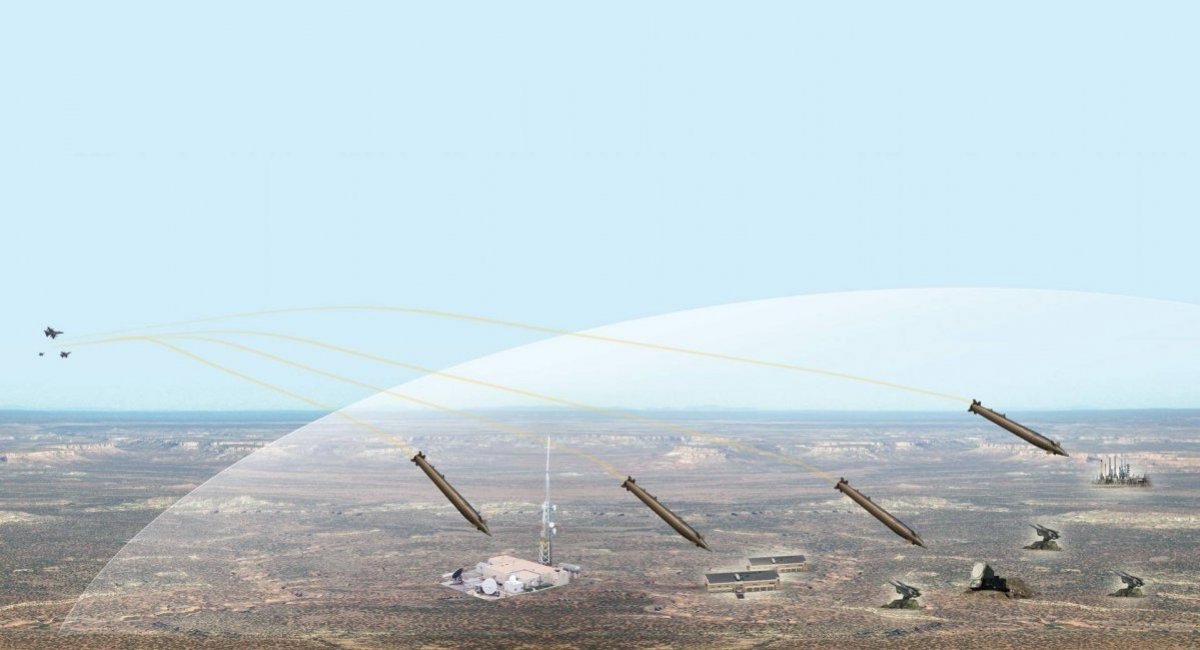 The missile's makers position their product as a tactical standoff weapon against well-protected fixed targets / Illustrative render credit: Elbit Systems