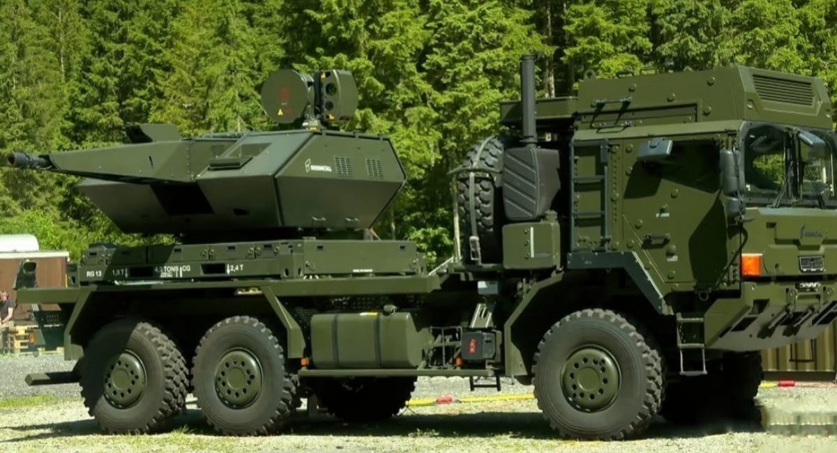 Skynex engagement unit mounted on an HX truck / Illustrative photo credit: Rheinmetall