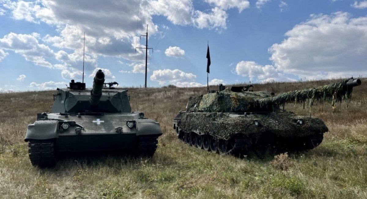 Illustrative photo: Leopard 1A5 tanks in service with the Armed Forces of Ukraine / Photo credit: ArmyInform