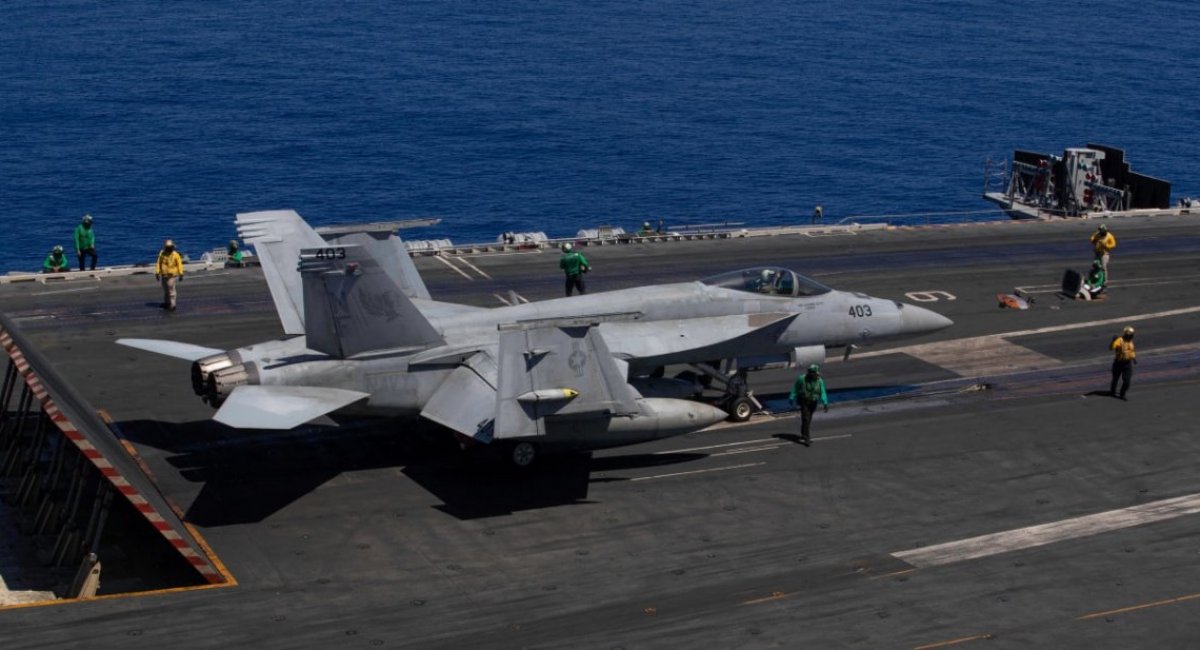 Carrier-based fighter F/A-18E Super Hornet / Photo credit: U.S. DoW