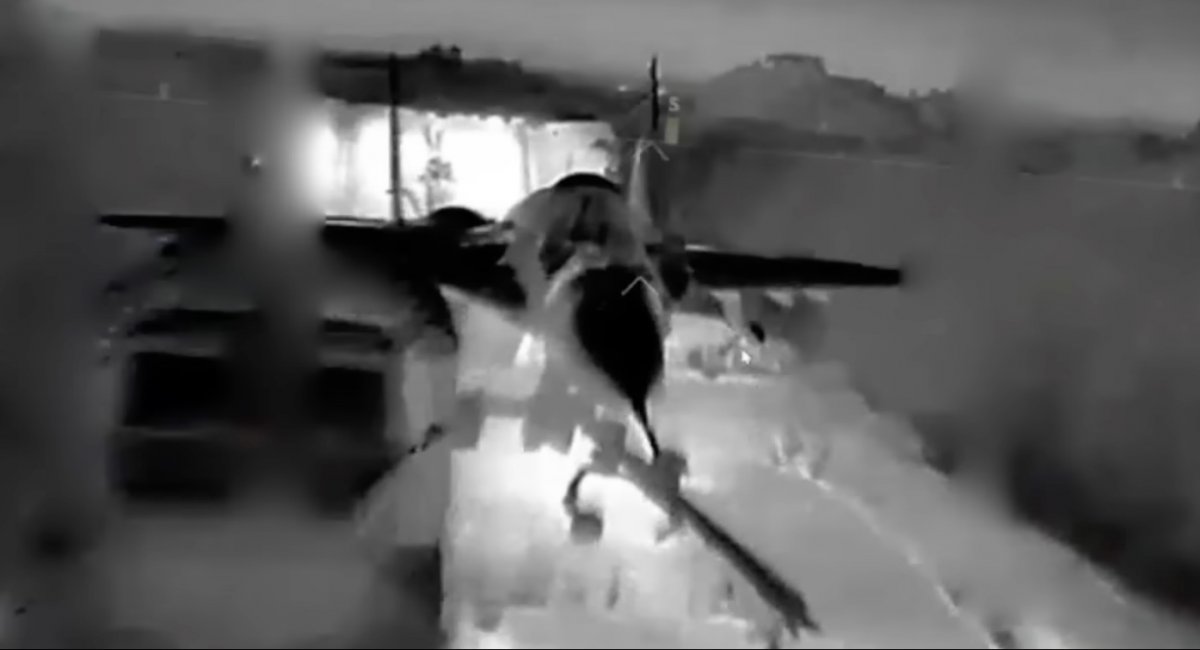 russian MiG-29 fighter / screenshot from video 