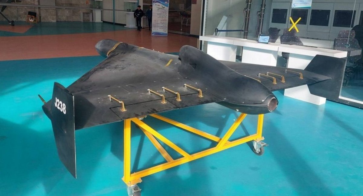 Illutsrative photo: Shahed-238 loitering munition / Photo source: iranian media