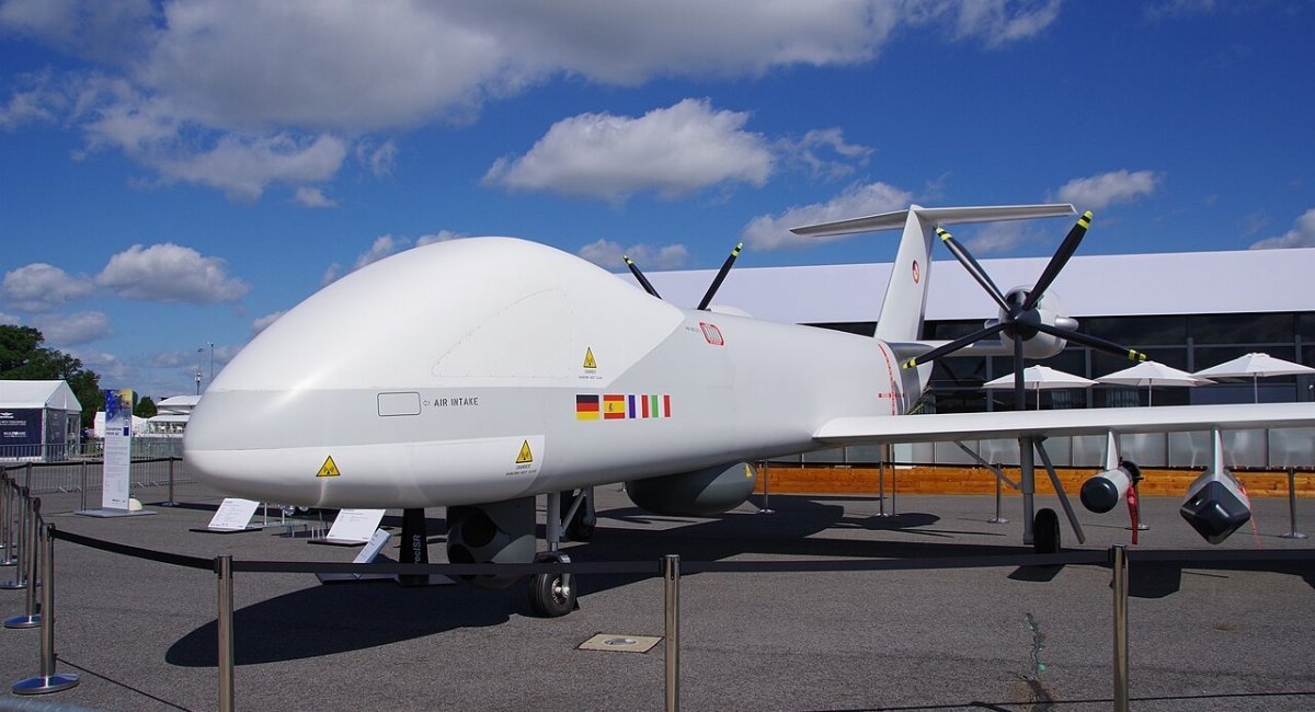 Eurodrone mock-up (MALE RPAS) / Photo credit: André Gerwing