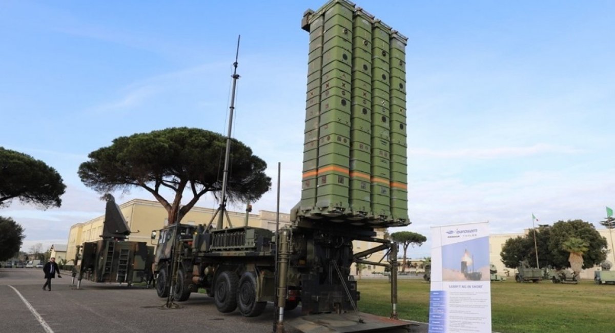 SAMP/T NG SAM system / Photo credit: Italian Defense Ministry