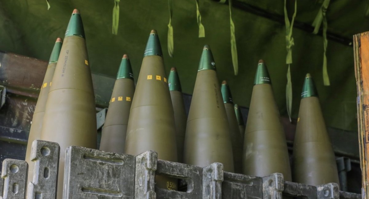 155mm artillery shells / Open source photo