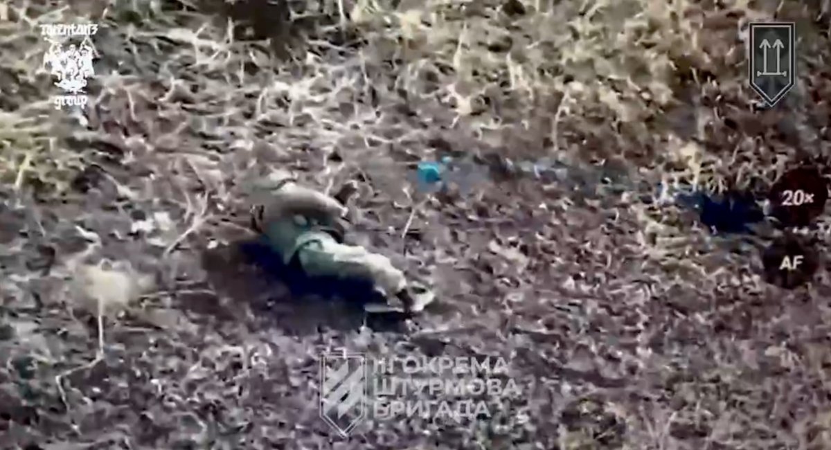 The growing impact of drone warfare leaves russian forces unprepared and vulnerable / screenshot from video 