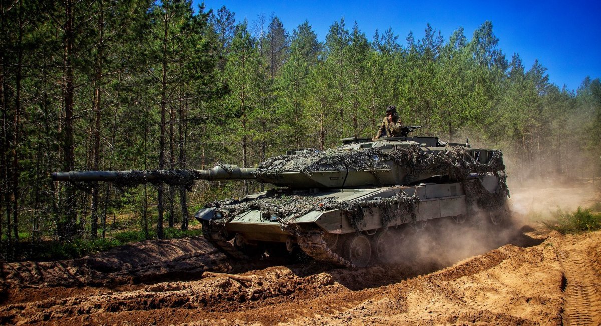 The German Leopard 2 main battle tank
