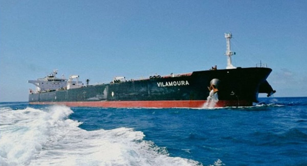 The Vilamoura tanker / Photo credit: The Defense Intelligence of Ukraine 
