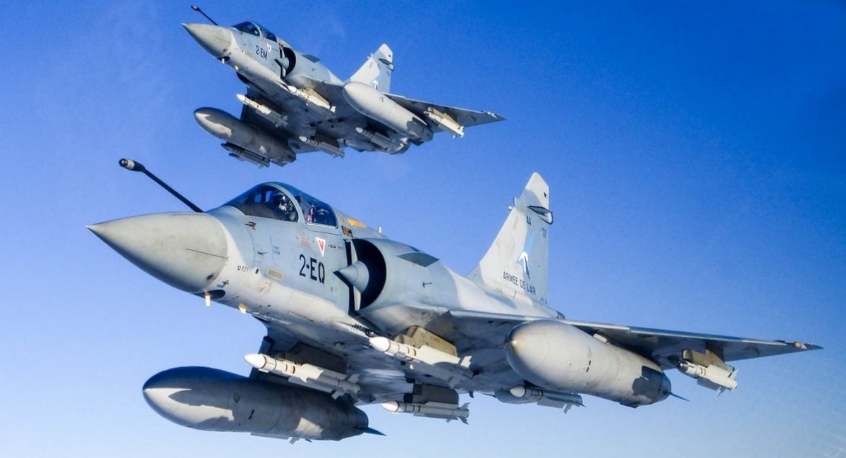 Máy bay Mirage 2000-5 / Ảnh: Không quân và Không gian Pháp