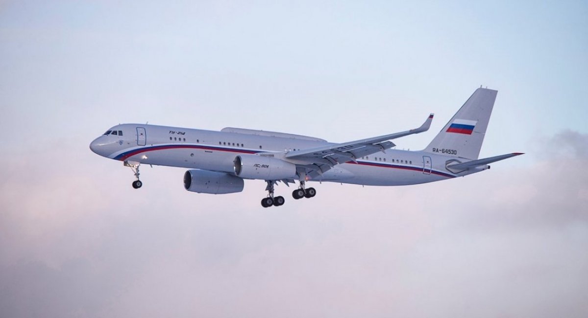 Tu-214PU-SBUS airborne command post / Open source photo