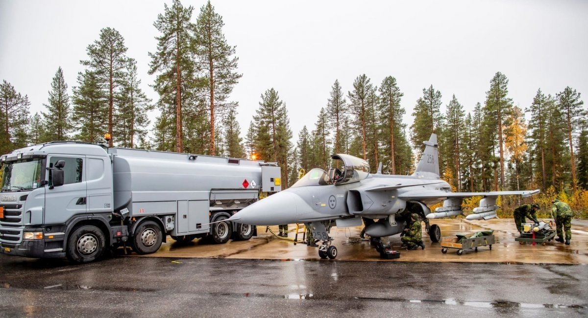 The Swedish JAS 39 Gripen aircraft / Photo credit: Saab