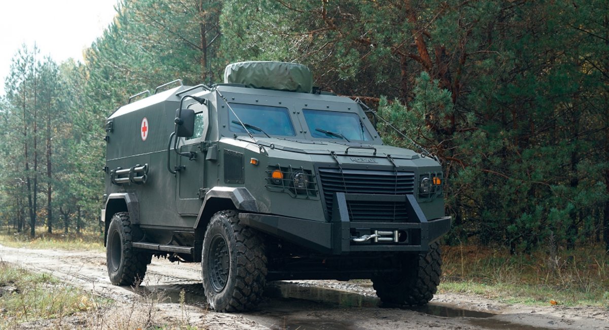 The Kozak-5MED medical armored vehicle / Photo credit: The Ministry of Defense of Ukraine