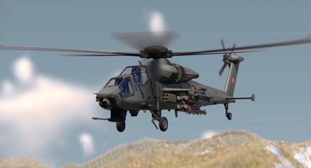 Artist’s rendition of Turkey’s planned attack helicopter ATAK-2 / Photo Courtesy of TAI