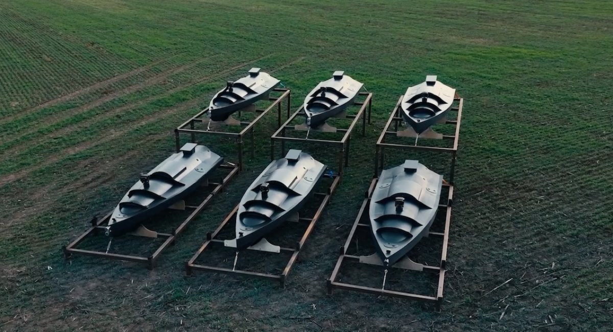The Naval Fleet of Drones / screenshot from video 
