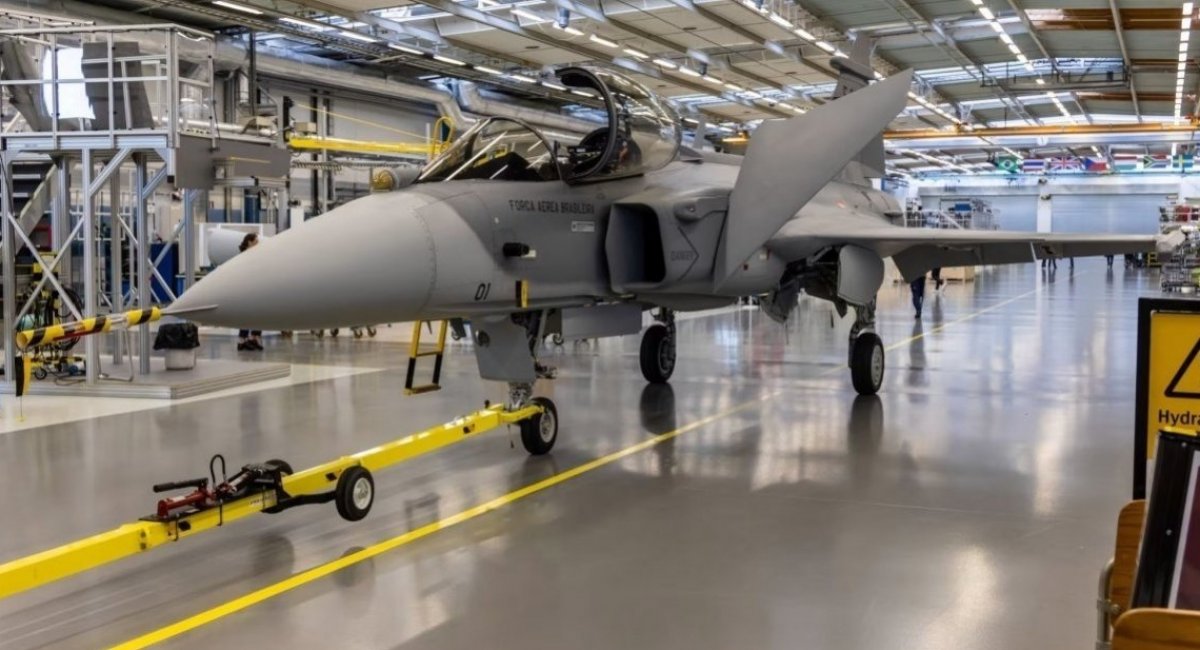 Brazilian Gripen E / Photo credit: Saab