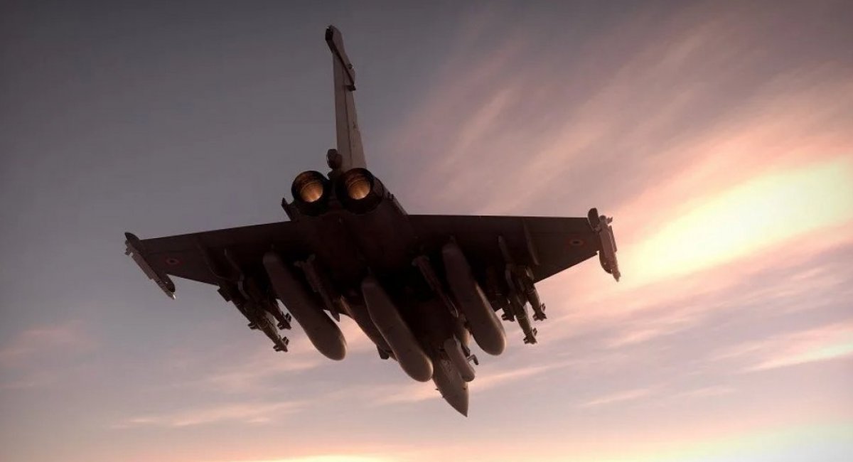 Shooting down Shaheds with MICA missiles is an expensive proposition — and France has also opted for a pragmatic, if somewhat unusual, alternative / Photo credit: Dassault Aviation