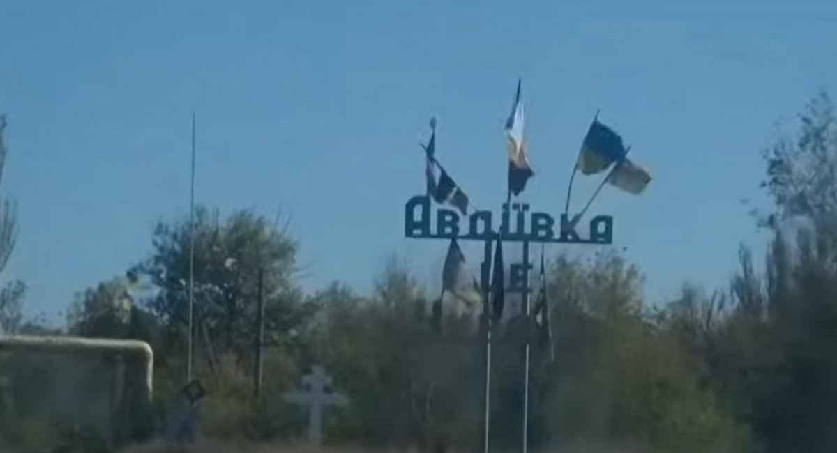 Ukrainian forces maintain control of supply corridor to Avdiivka / screenshot from video 