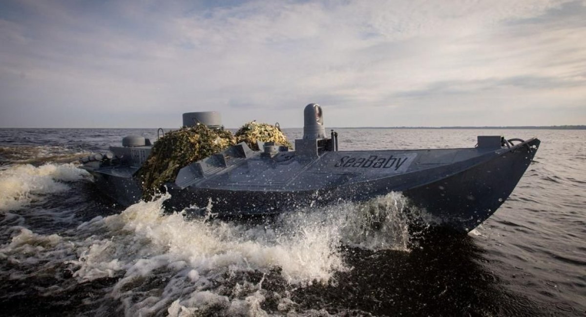 SeaBaby maritime drone / Photo credit: Security service of Ukraine