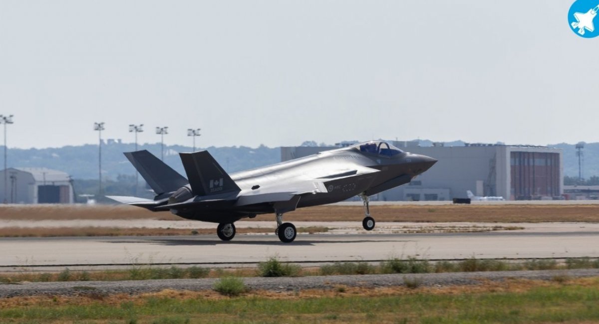 First CF-35 for Canada / Photo credit: Lockheed Martin