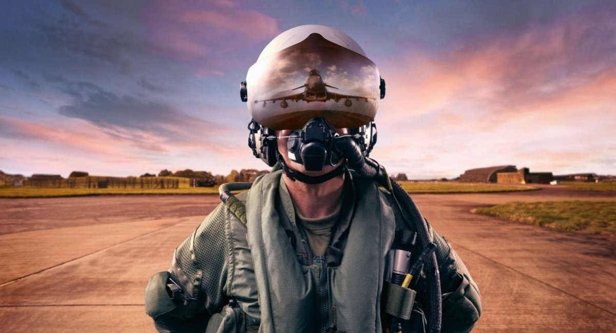 A British RAF Eurofigher Typhoon pilot / Illustrative photo credit: UK Royal Air Force