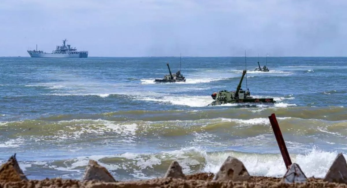 The People's Liberation Army is conducting a sea landing / Illustrative photo from open sources