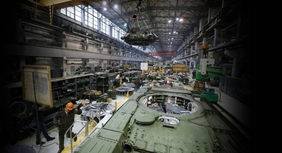 Tank production workshop at the russian Uralvagonzavod enterprise / Open source illustative photo
