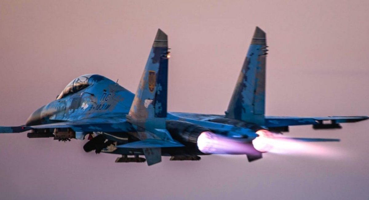 Ukrainian Air Force Sukhoi Su-27 fighter