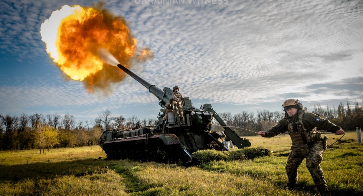The 43rd Heavy Artillery Brigade named after Hetman Taras Tryasylo continues to destroy units of the russian federation that made a "gesture of goodwill" and fled to the other bank of the Dniepro river.