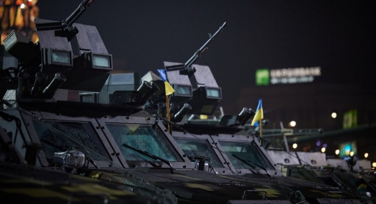 -2M1 armored vehicles being handed over to Ukrainian military, Kharkiv, December 6, 2021 / Photo credit: Ukraine's Presidential Office