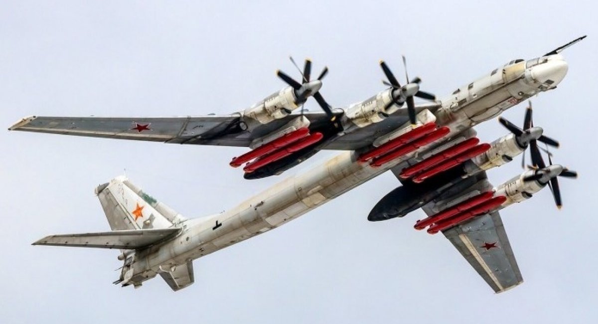 russian Tu-95MS aircraft with the Kh-101 missiles / / Open source photo  