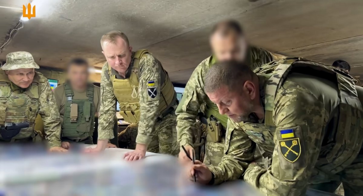 Valerii Zaluzhnyi says that the operation continues according to the plan