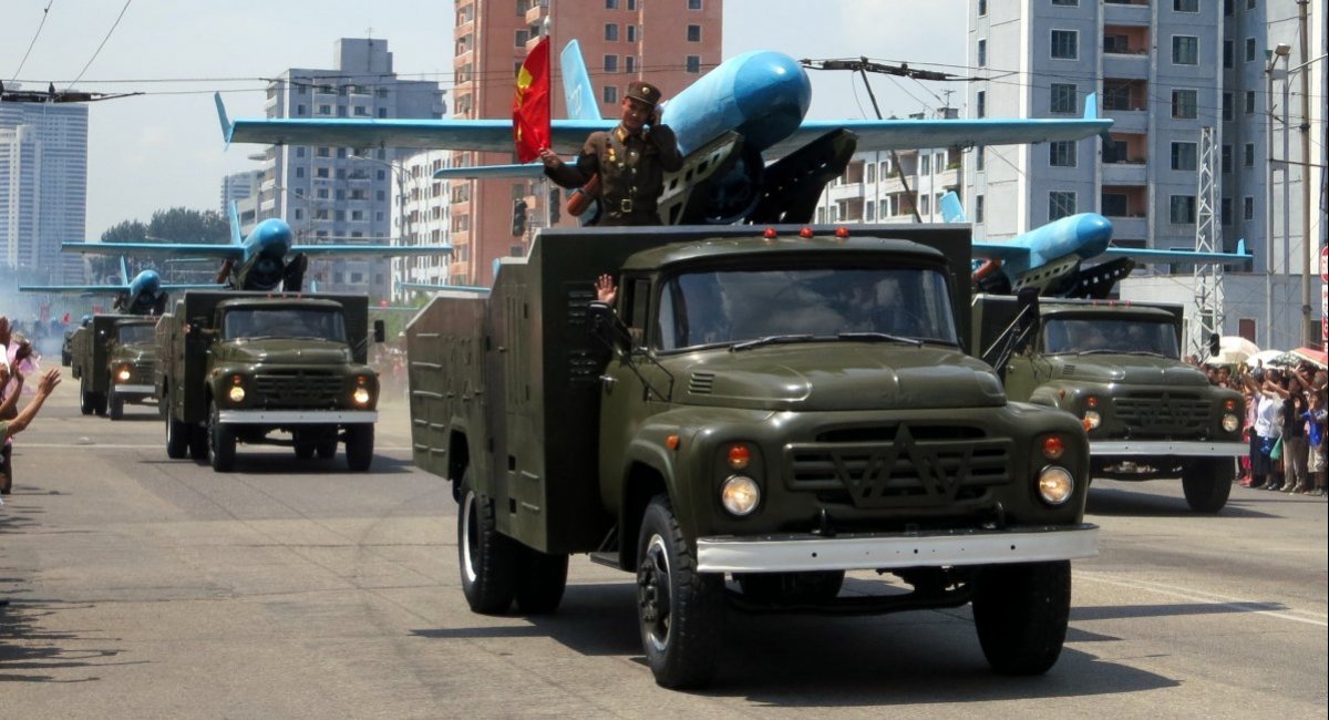 North Korea showcases UAVs at the parade / open source 