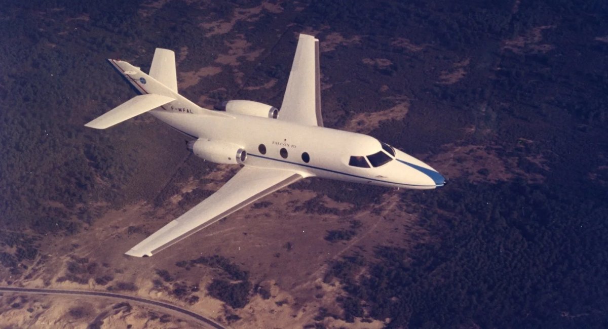 The Falcon 10 aircraft / Photo credit: Dassault Aviation