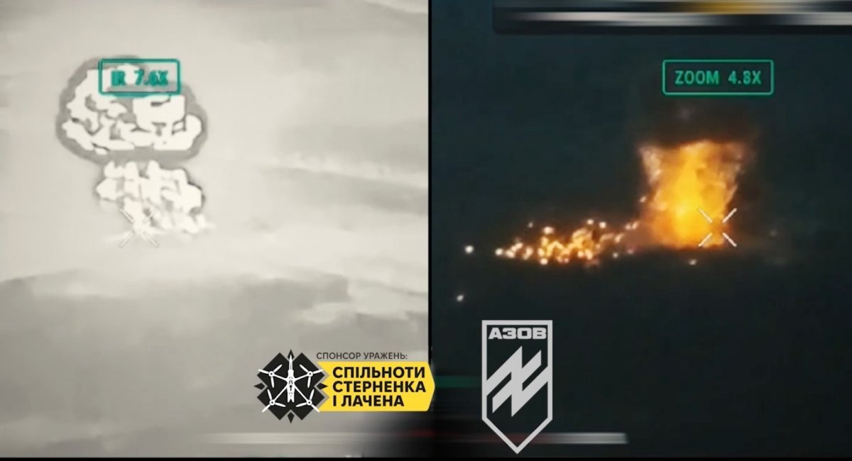 Night FPV Drones Hunt Down russian Invaders, Destroyed Another TOS-1 Solntsepyok Flamethrower System