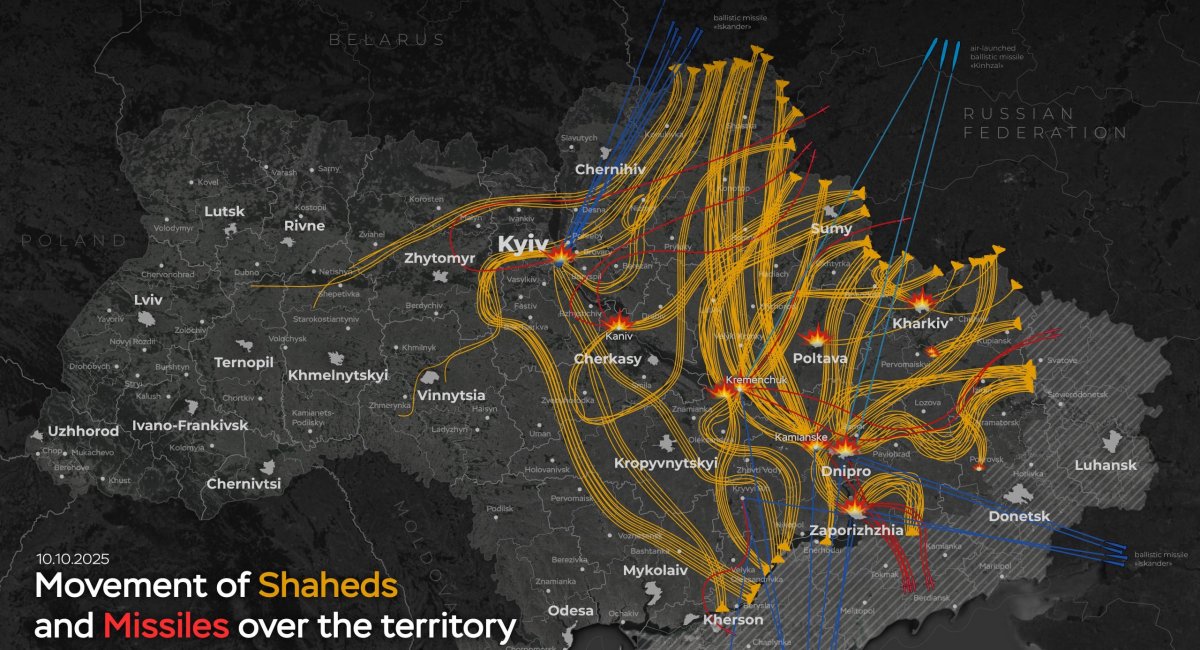 From the Shahed drones to Kinzhal missiles, russia threw almost everything  / Photo credit: 